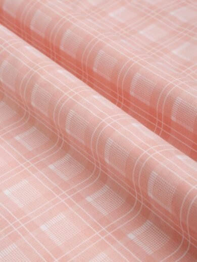 ACKROSS bedsheet, Fusion Collection, Ultra-Soft Microfiber Bedsheet – Durable, Wrinkle & Stain Resistant, 229x274 cm (Pastel Pink) - Image 6
