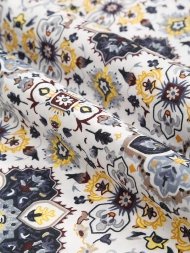 ACKROSS Queen bedsheet, Blossom Royale Collection, Super Soft Microfiber with Premium Fabric, 225 cm x 254 cm (Black) - Image 6