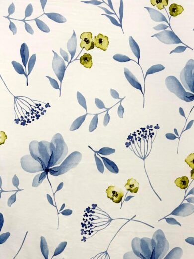 ACKROSS bedsheet, Fusion Collection, Ultra-Soft Microfiber Bedsheet – Durable, Wrinkle & Stain Resistant, 229x274 cm (Blue) - Image 5