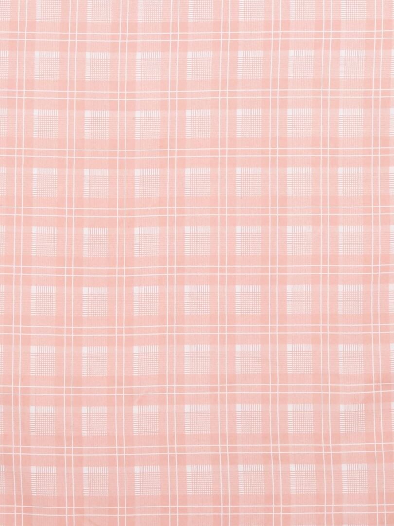 ACKROSS bedsheet, Fusion Collection, Ultra-Soft Microfiber Bedsheet – Durable, Wrinkle & Stain Resistant, 229x274 cm (Pastel Pink) - Image 5
