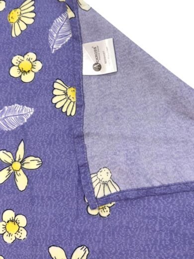 Ackross Queen bedsheet, Regal Collections, Super Soft Microfiber Bedsheet with Premium Fabric, 225 cm X 254 cm (Blue) - Image 5