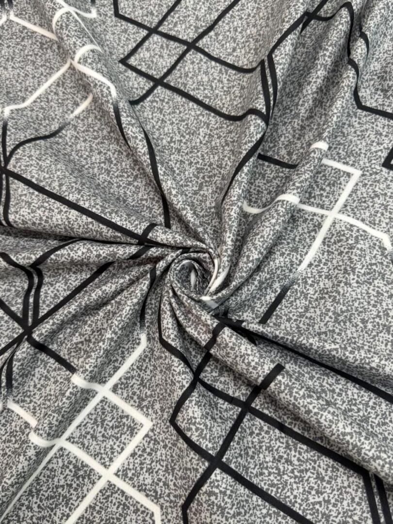 ACKROSS Queen bedsheet, Regal Collections, Super Soft Microfiber Bedsheet with Premium Fabric, 225 cm X 254 cm (Grey) - Image 4