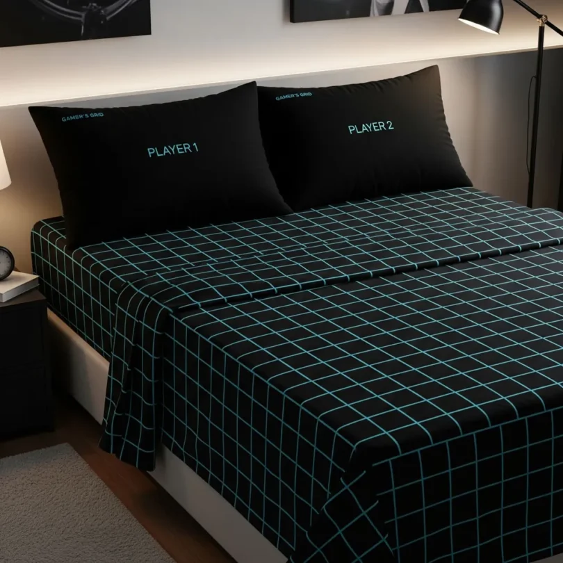 Ackross Bedsheets - Black