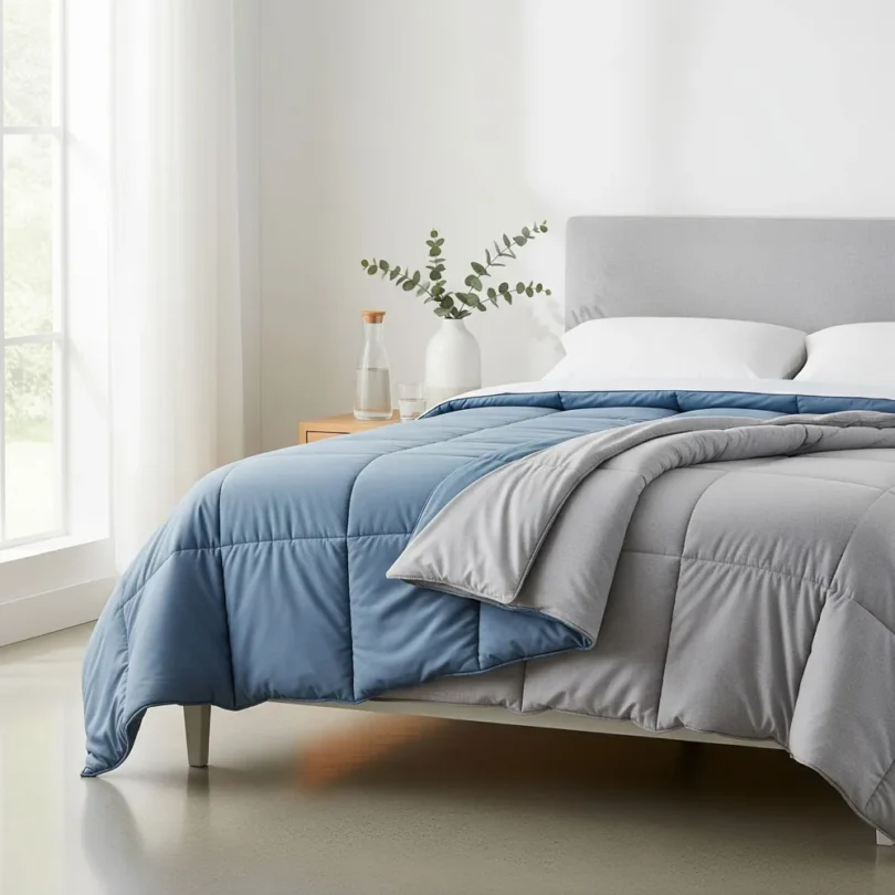 Reversible Comforters-Grey