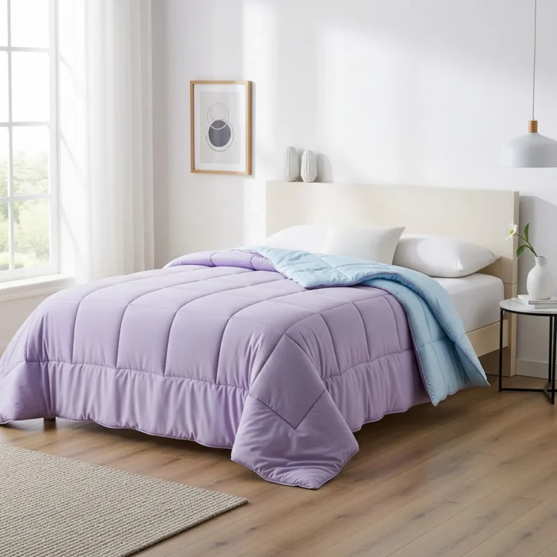 Reversible Comforters-Lavender