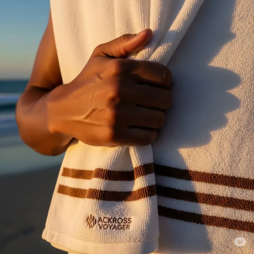 Voyager Towels-Brown